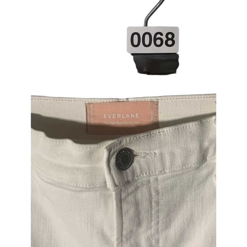 White Everlane women's 32 Regular high rise skinny jeans
